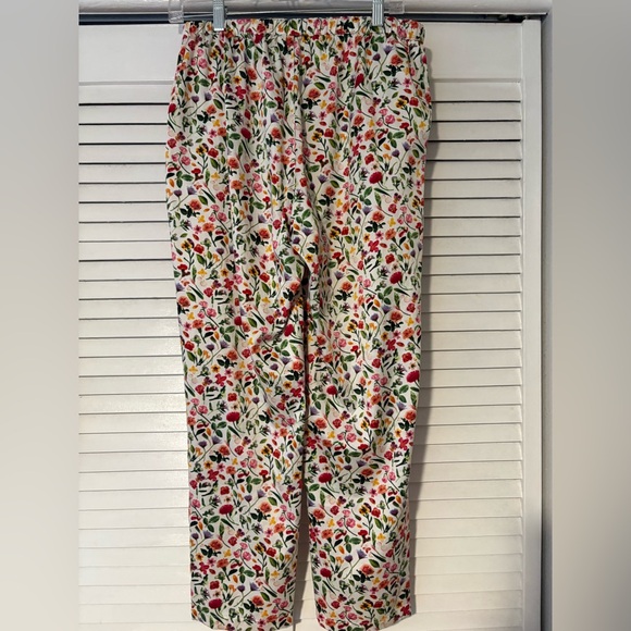 Anthropologie E by Eloise Sweet Dreams Floral Silky PJ Pajama Set - Picture 7 of 12